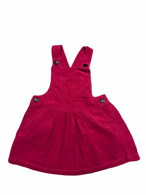 Manšestrové šaty růžové pro holky secondhand mothercare