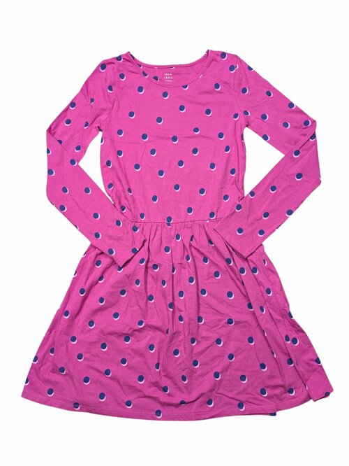 Růžové šaty s puntíky pro holky secondhand John Lewis