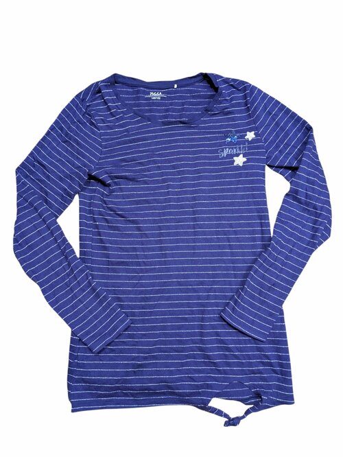 Tmavě modré pruhované triko pro holky secondhand Yigga