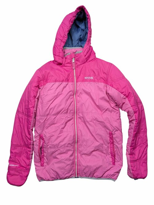 Růžová zimní bunda pro holky secondhand Regatta