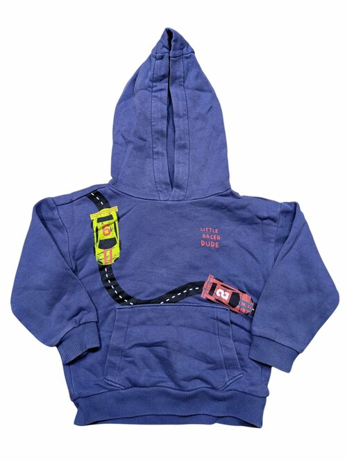 Modrá mikina s obrázky pro kluky secondhand Nutmeg