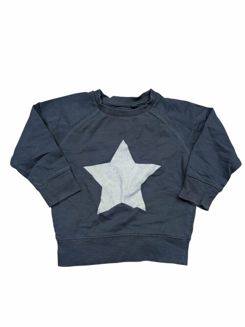 Šedá mikina s hvězdou pro kluky secondhand Next