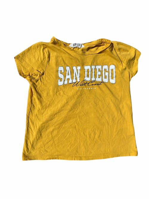 žluté triko pro holky secondhand HM