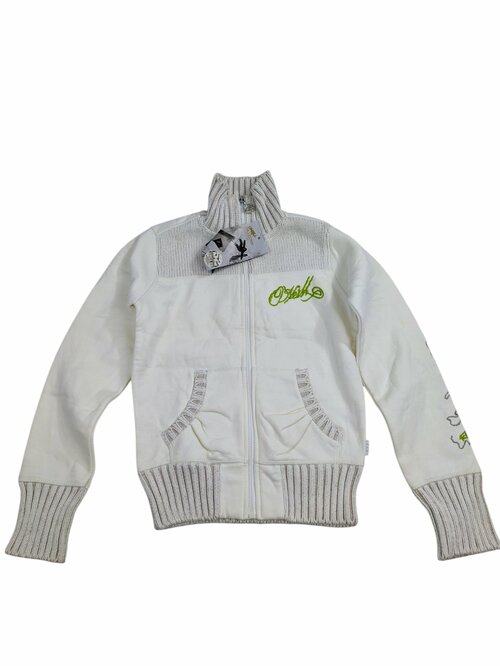 Bílá zateplená mikina pro kluky Outlet 