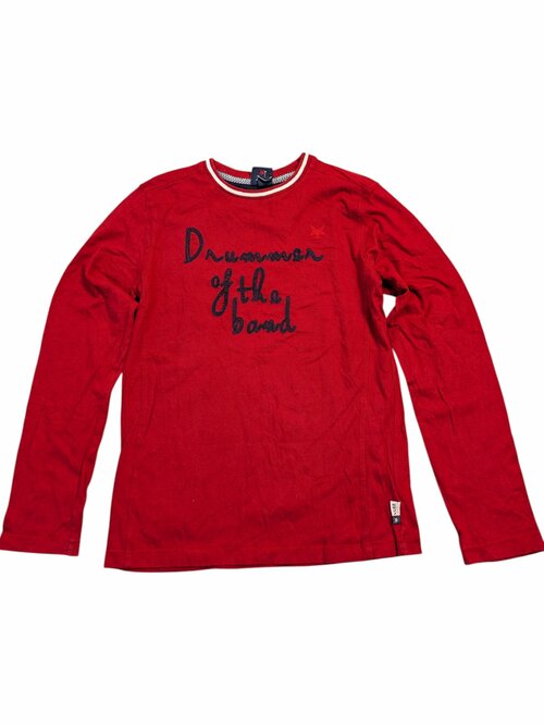 Červené triko s nápisem pro kluky outlet LCEE