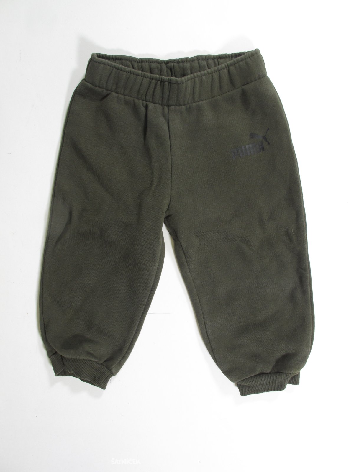 Tepláky zelené pro kluky  secondhand