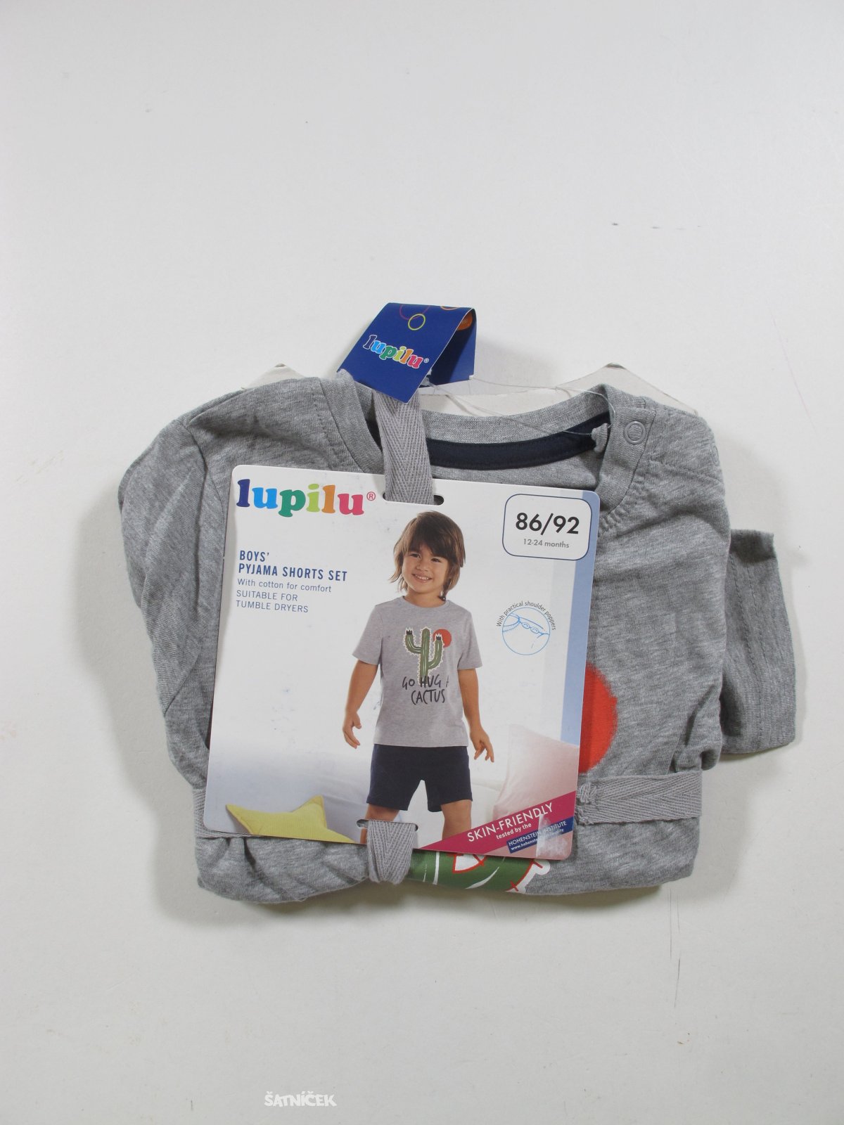 Pyžamo pro kluky šedé outlet 