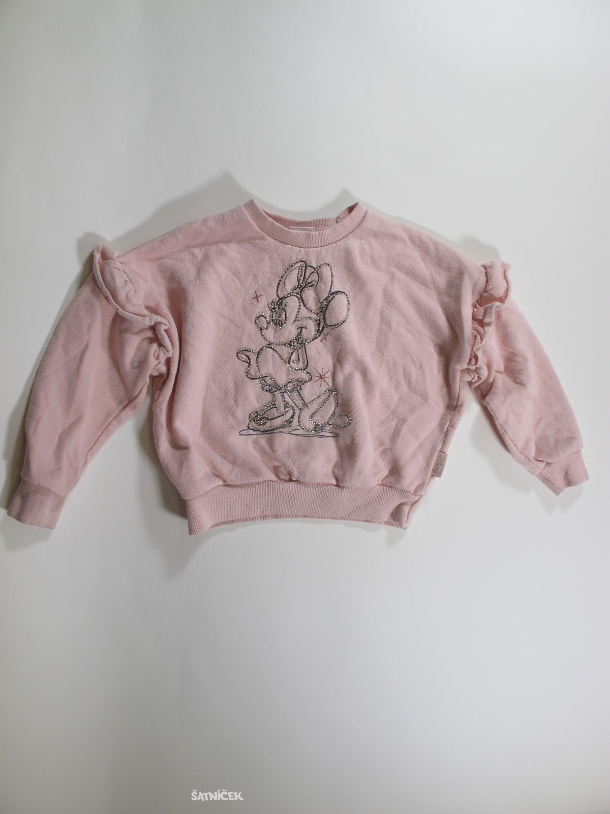 Mikina pro holky růžová secondhand