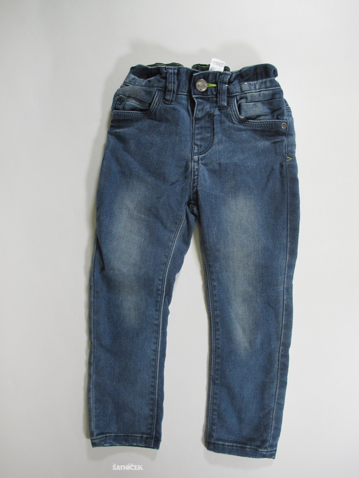 Džínové kalhoty pro kluky modré secondhand