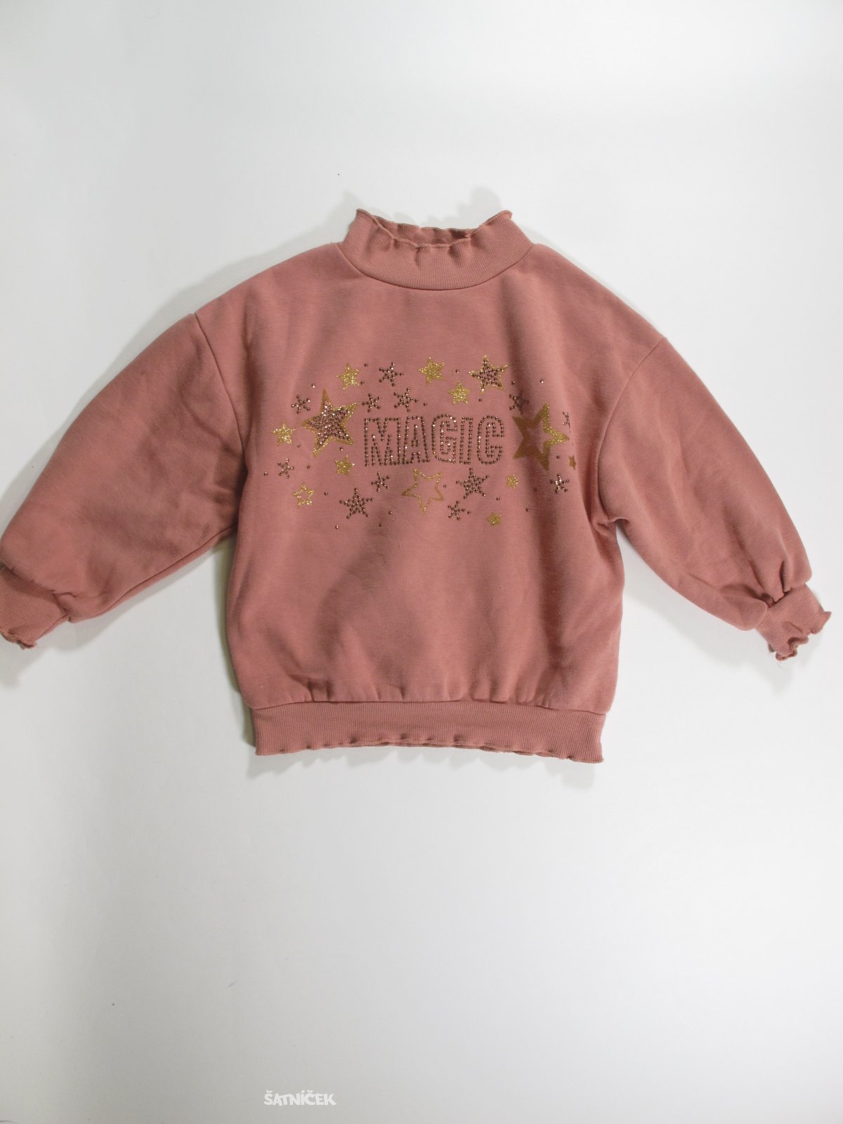 Mikina pro holky s hvězdičkami secondhand