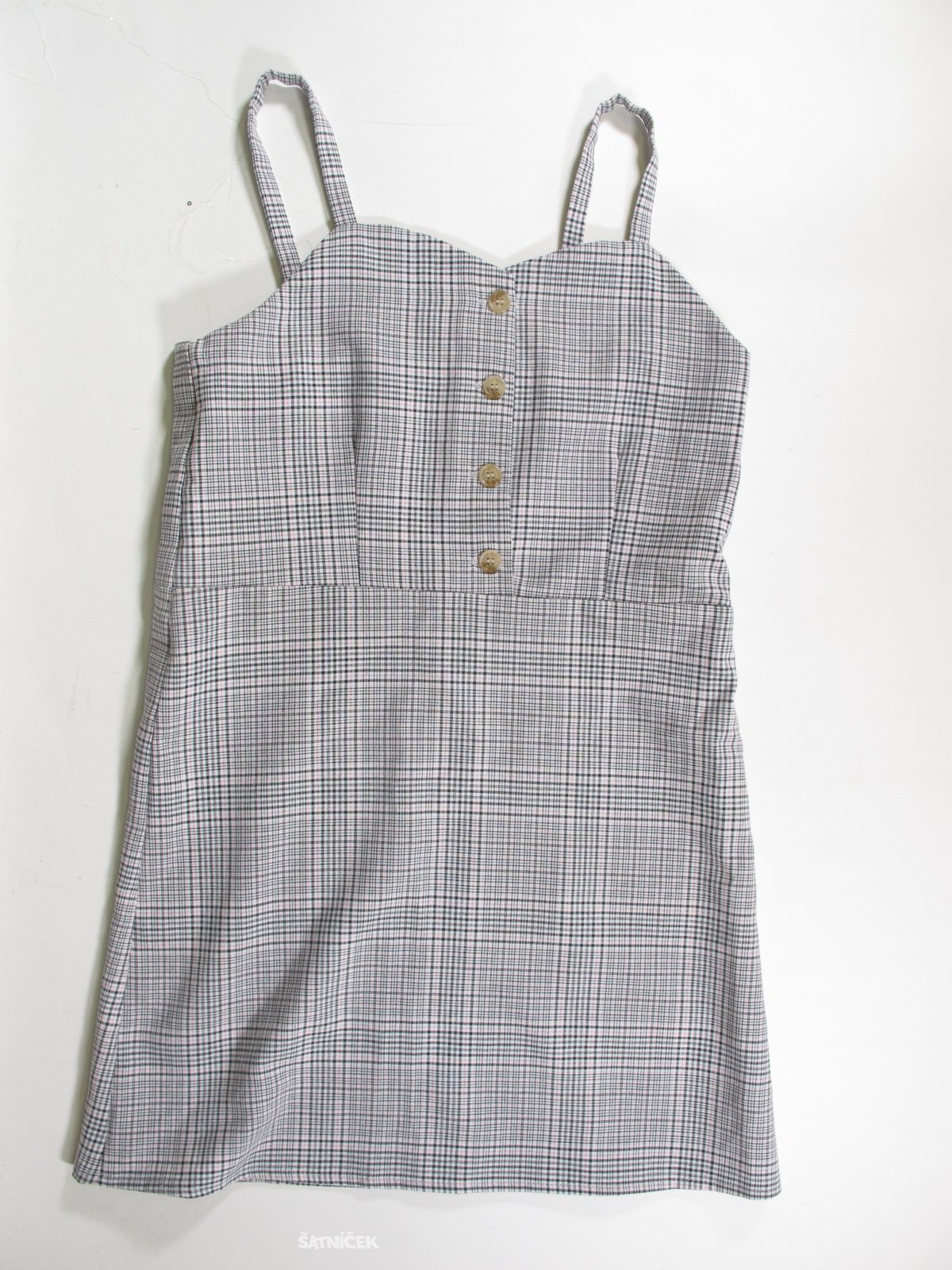 Šaty kostkované pro holky secondhand