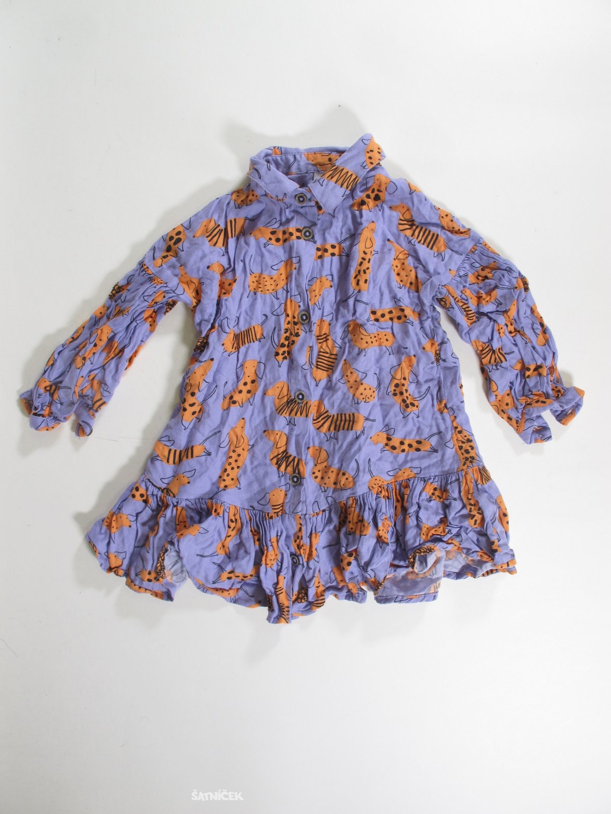 Tunika -šaty dl rukáv pro holky secondhand