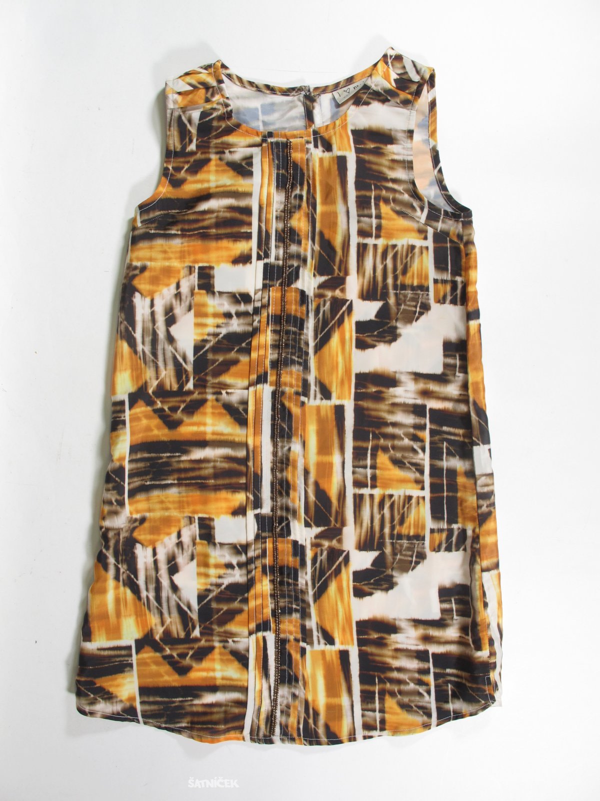 Šaty  pro holky se vzorem secondhand