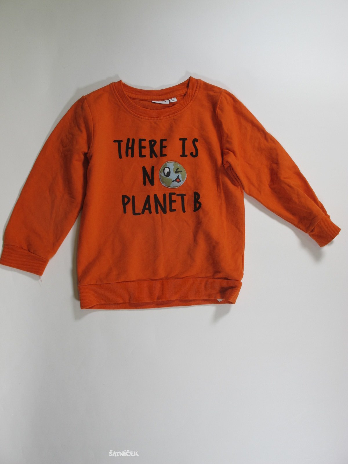 Mikina oranžová  pro kluky secondhand