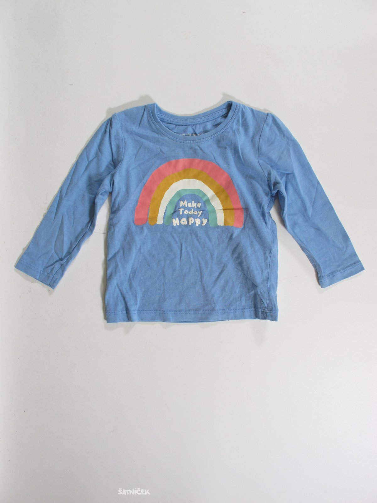 Triko dl.rukáv   pro holky modré i secondhand