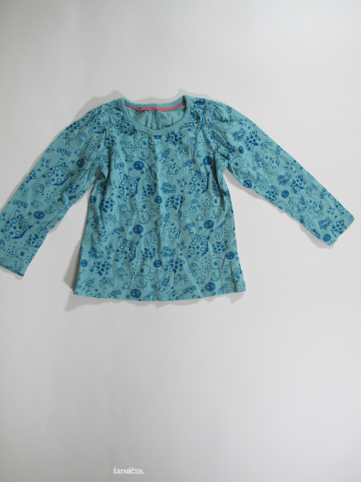 Triko dl.rukáv pro holky s obrázky  secondhnad
