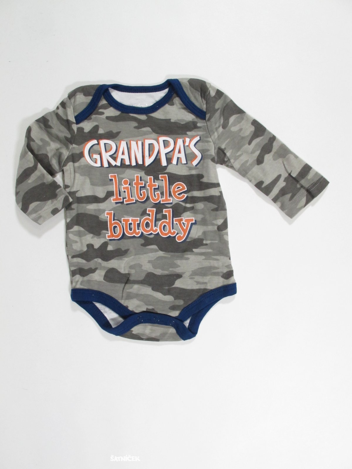 Body dl rukáv pro kluky maskáčové nové