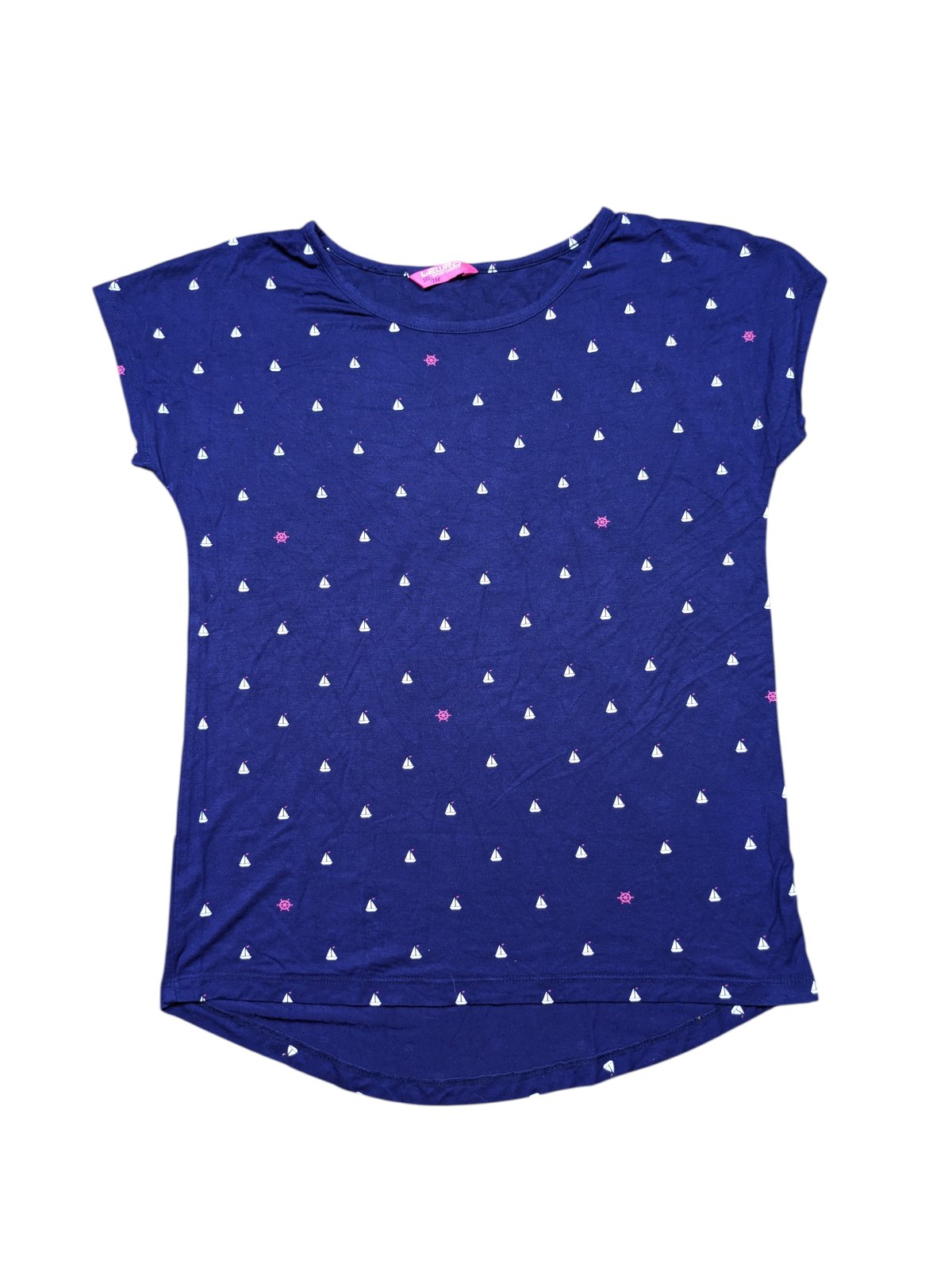 Tmavě modré tričko pro holky secondhand