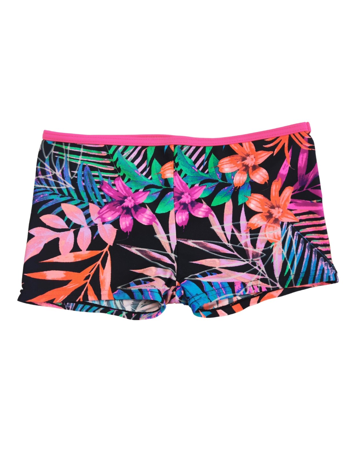 Plavkové kraťasy květinové pro holky secondhand