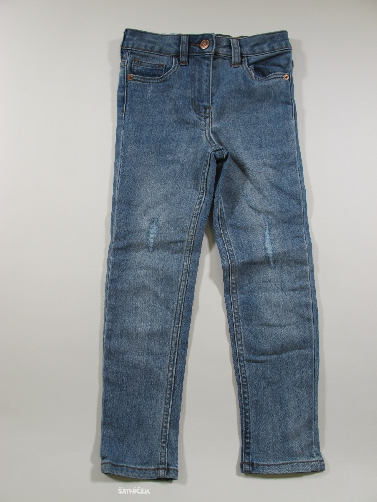 Džínové kalhoty pro  holky  modré secondhand
