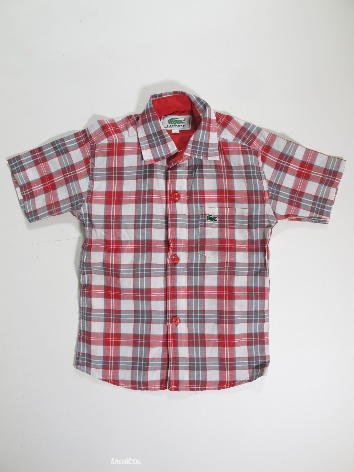 Kostkovaná košile pro kluky  secondhnad