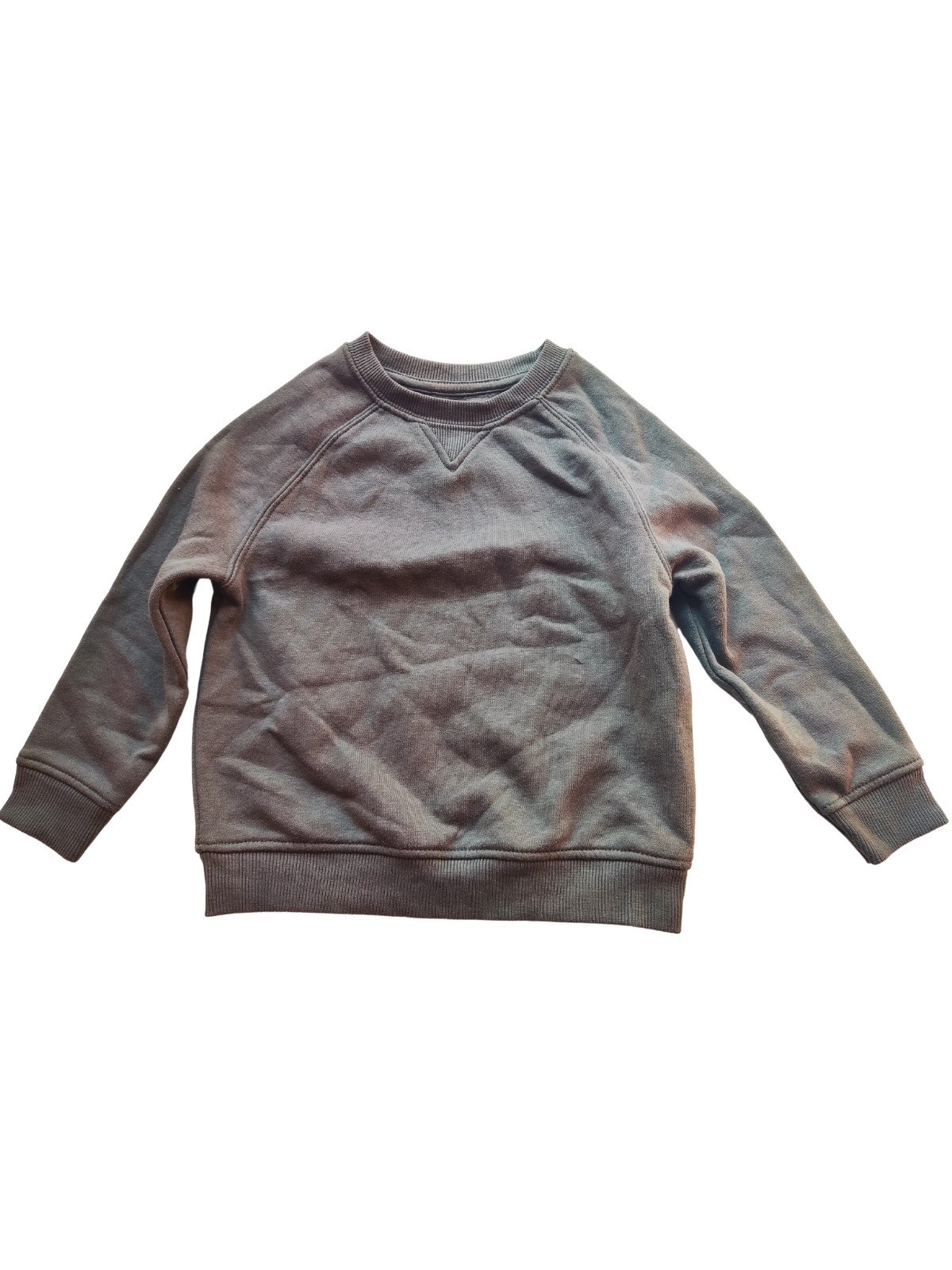 Tmavě zelená mikina pro kluky secondhand Primark