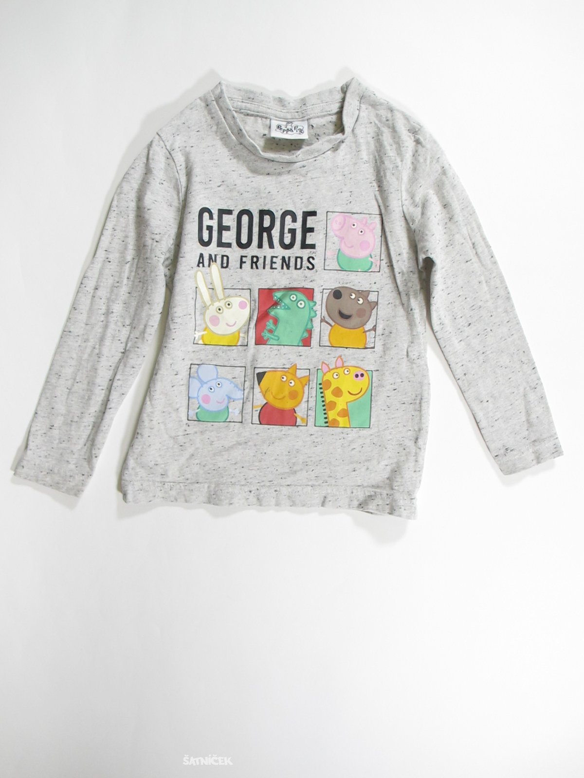 Triko dl.rukáv pro kluky kropenaté secondhand