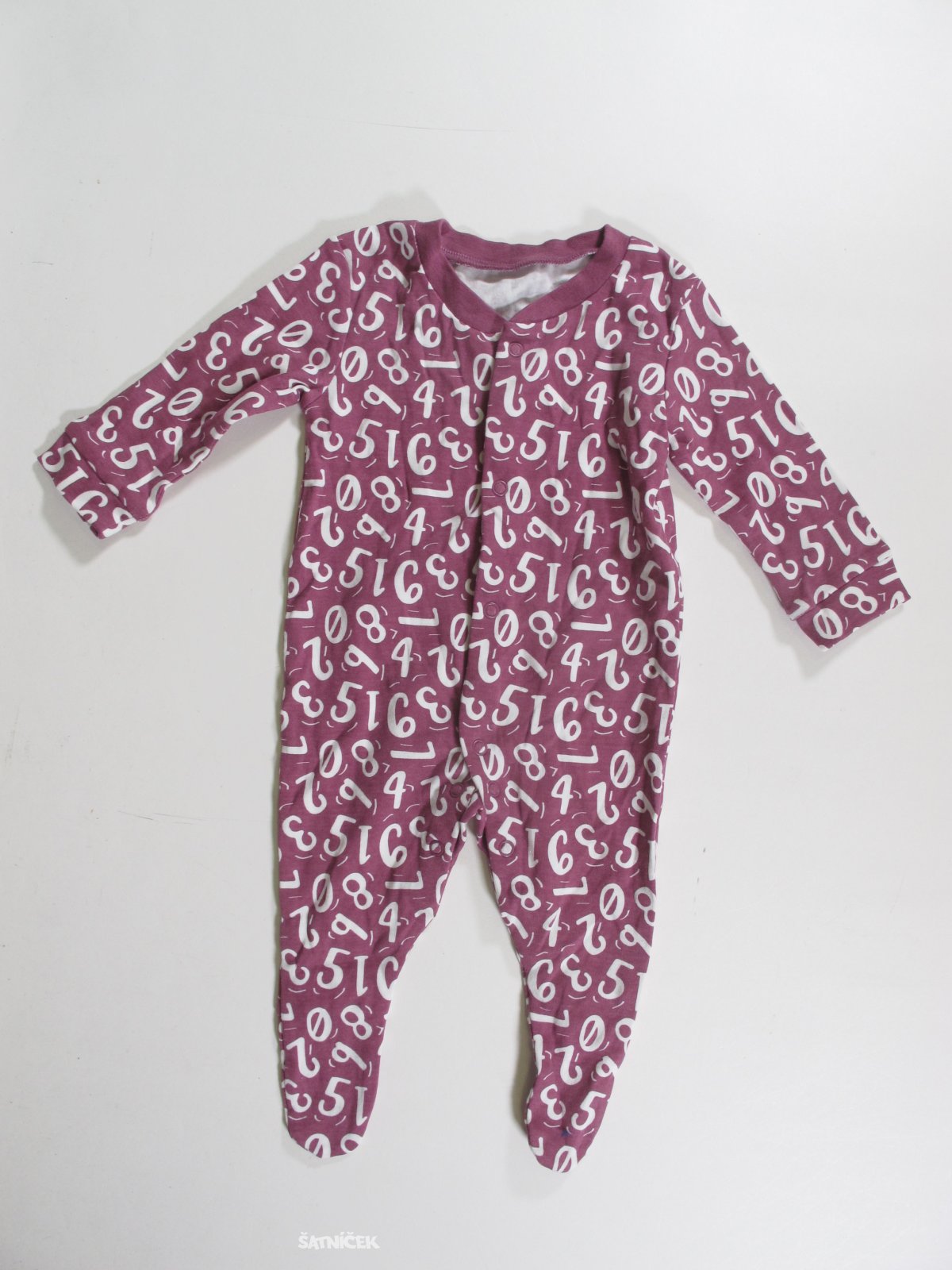 Dupačky  pro děti s číslicemi secondhand