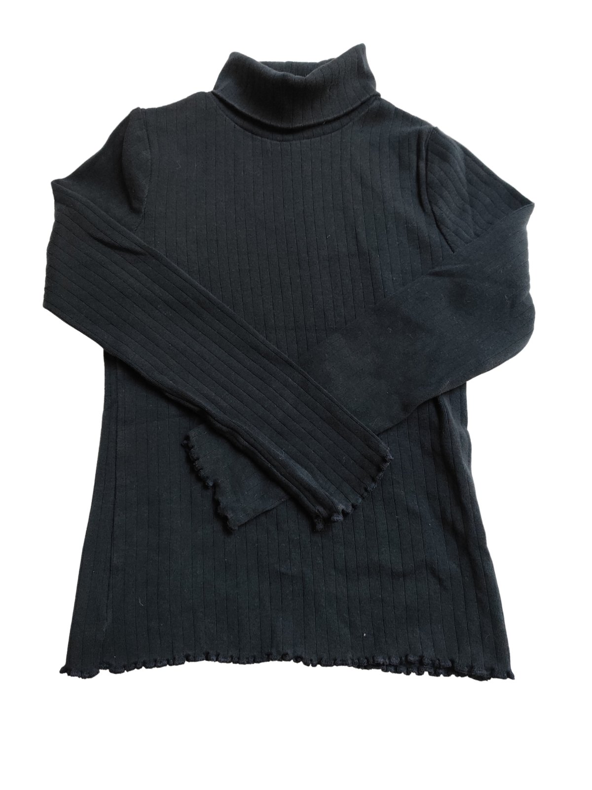 černý svetr s roláčkem pro holky secondhand