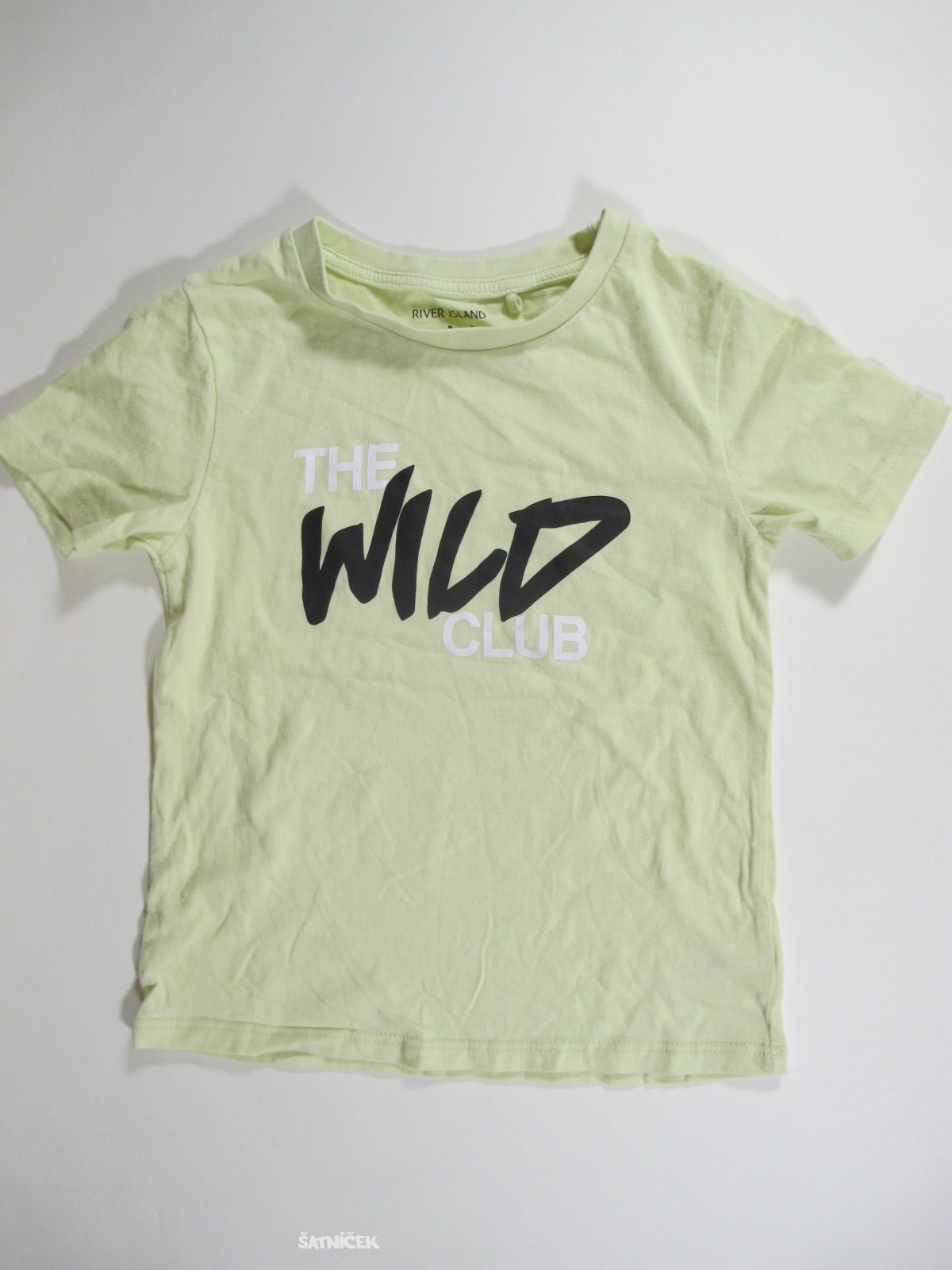 Triko pro kluky světlé s nápisem secondhand