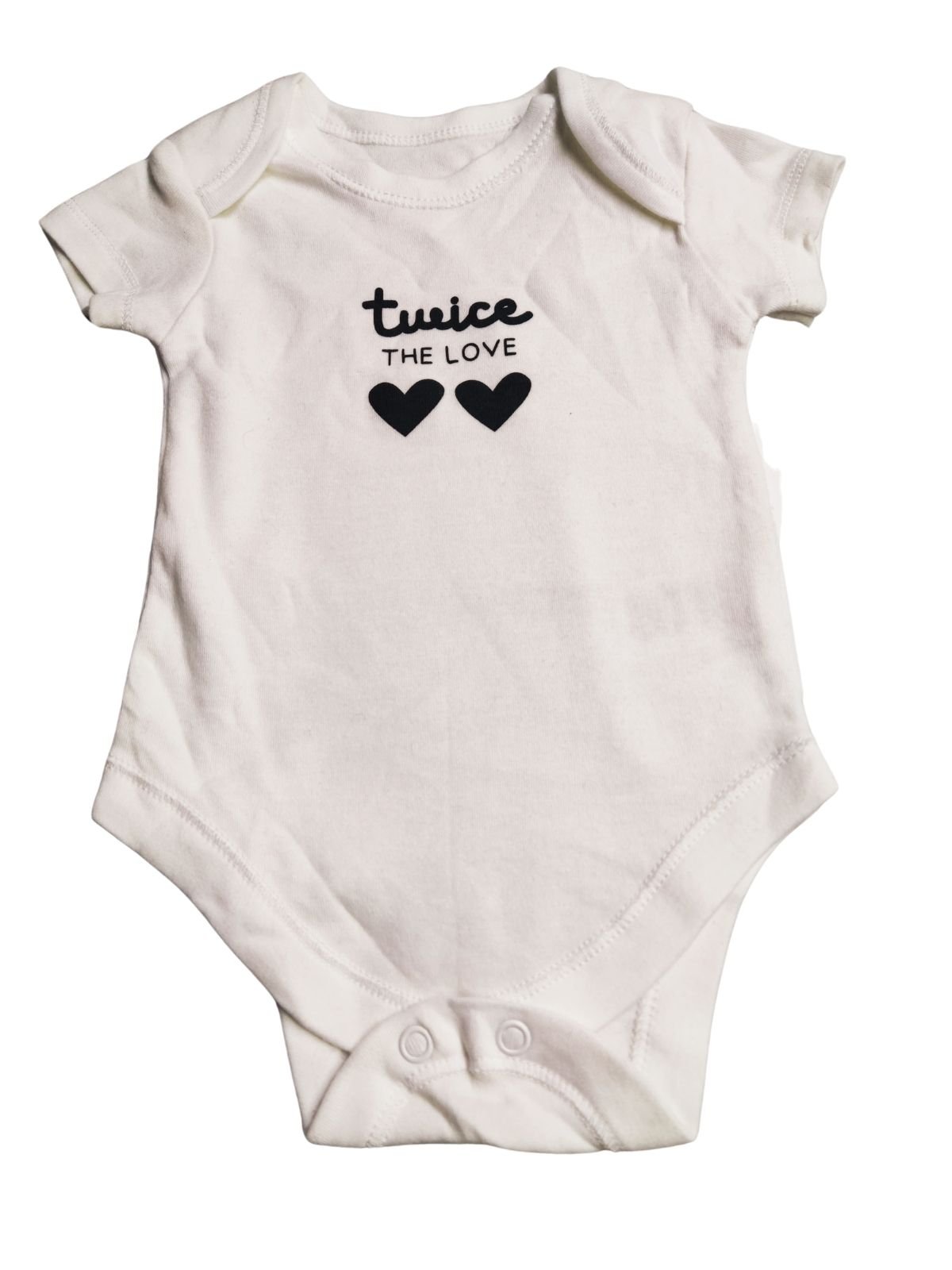 Bílé body s nápisem outlet Baby