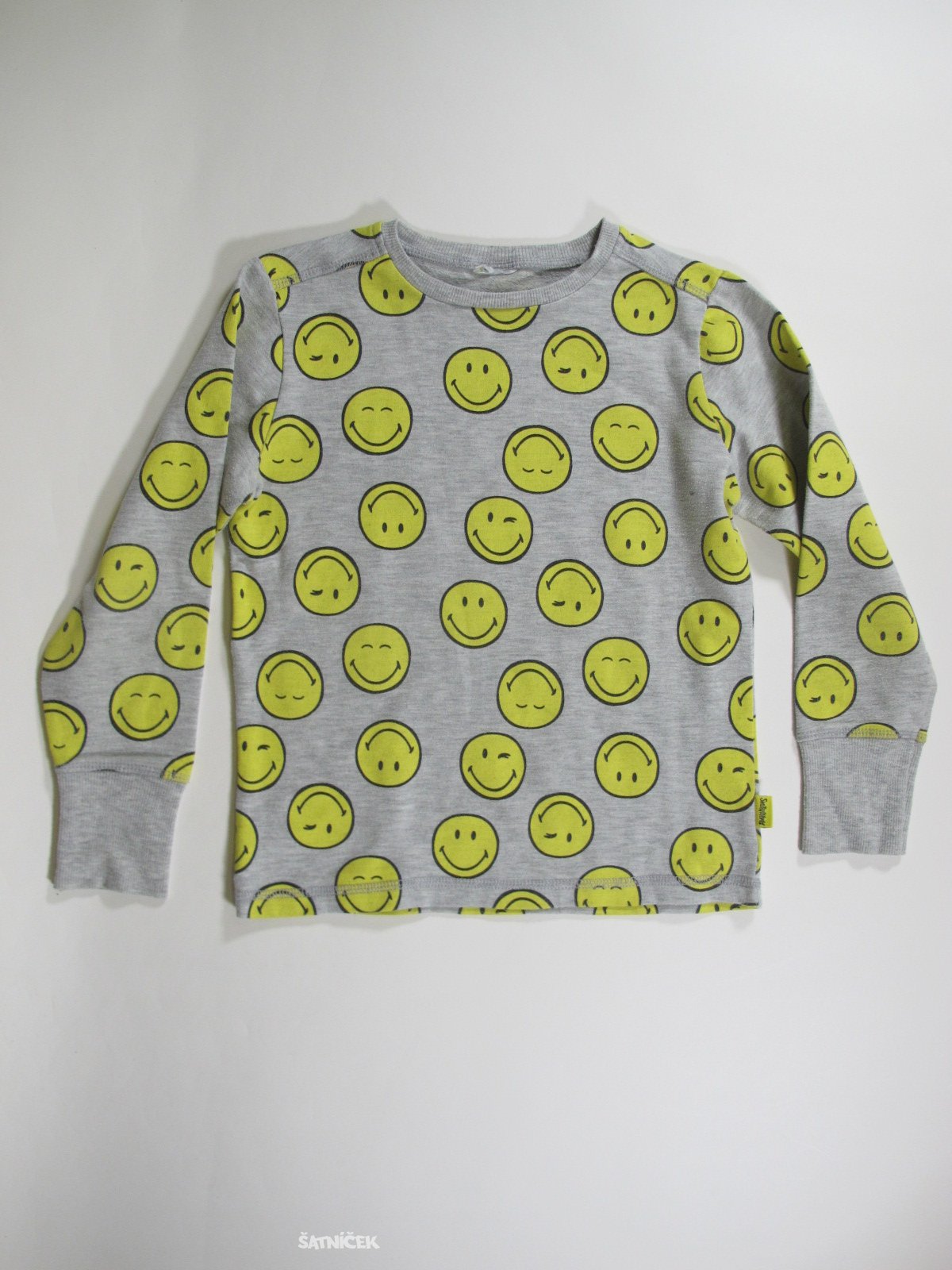 Slabší mikina šedá pro kluky secondhand