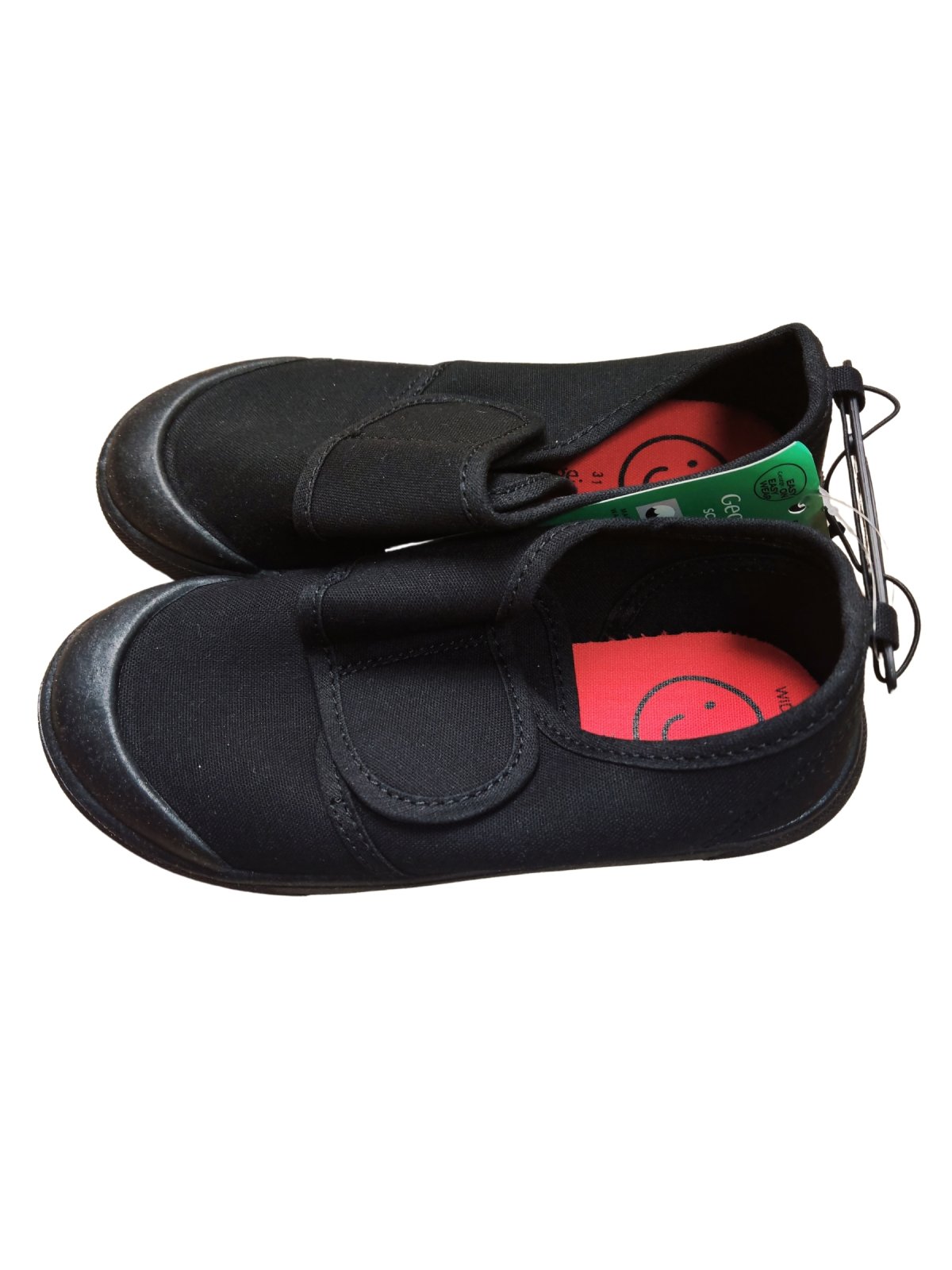 Tmavé boty pro holky na suchý zip outlet George