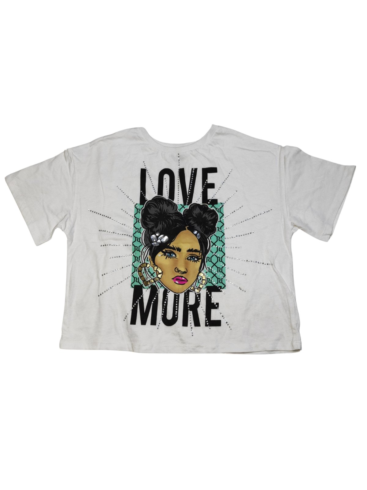 bílé tričko pro holky secondhand 