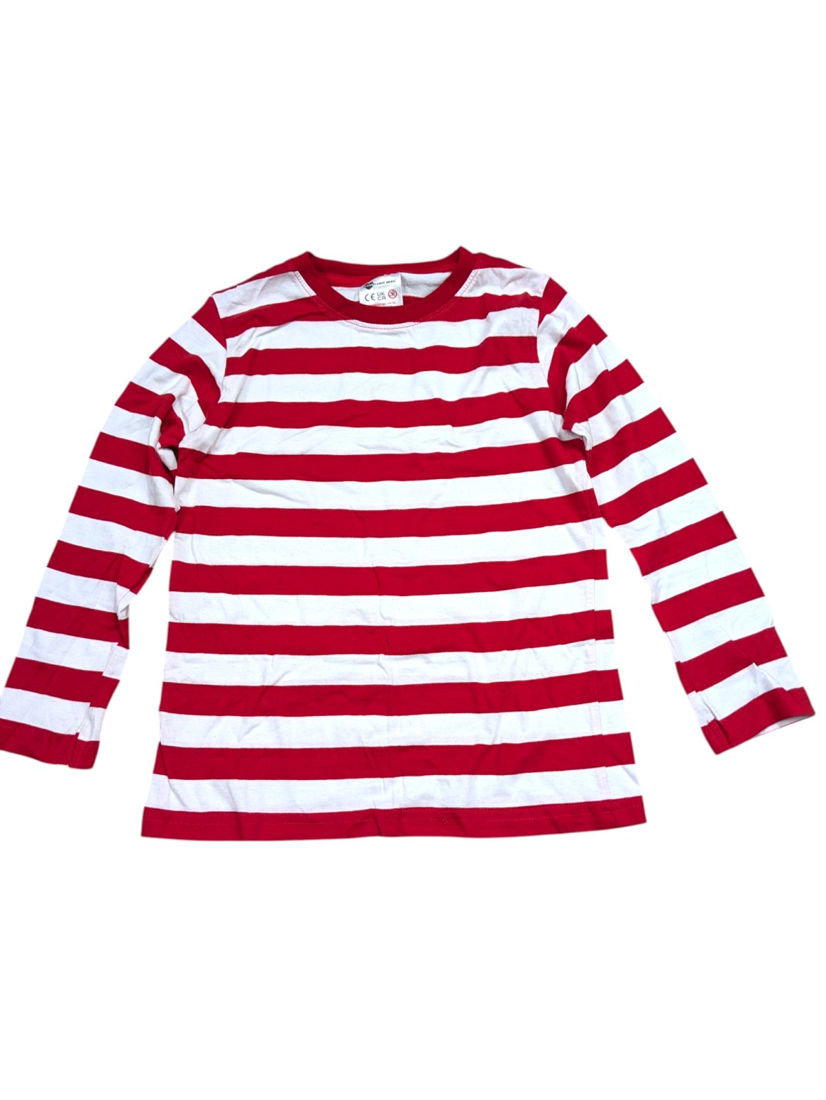 Bílo červené pruhované triko pro kluky  secondhand -