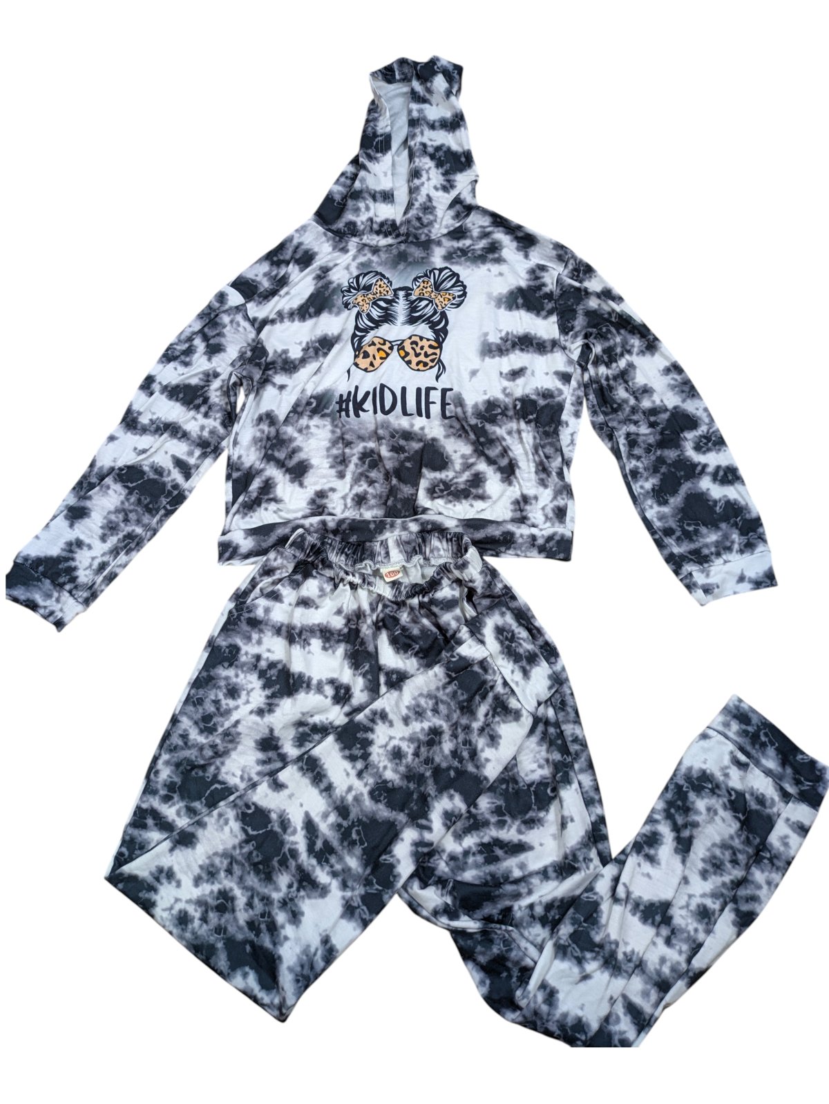 Batikovaný komplet pro holky secondhand  secondhand -