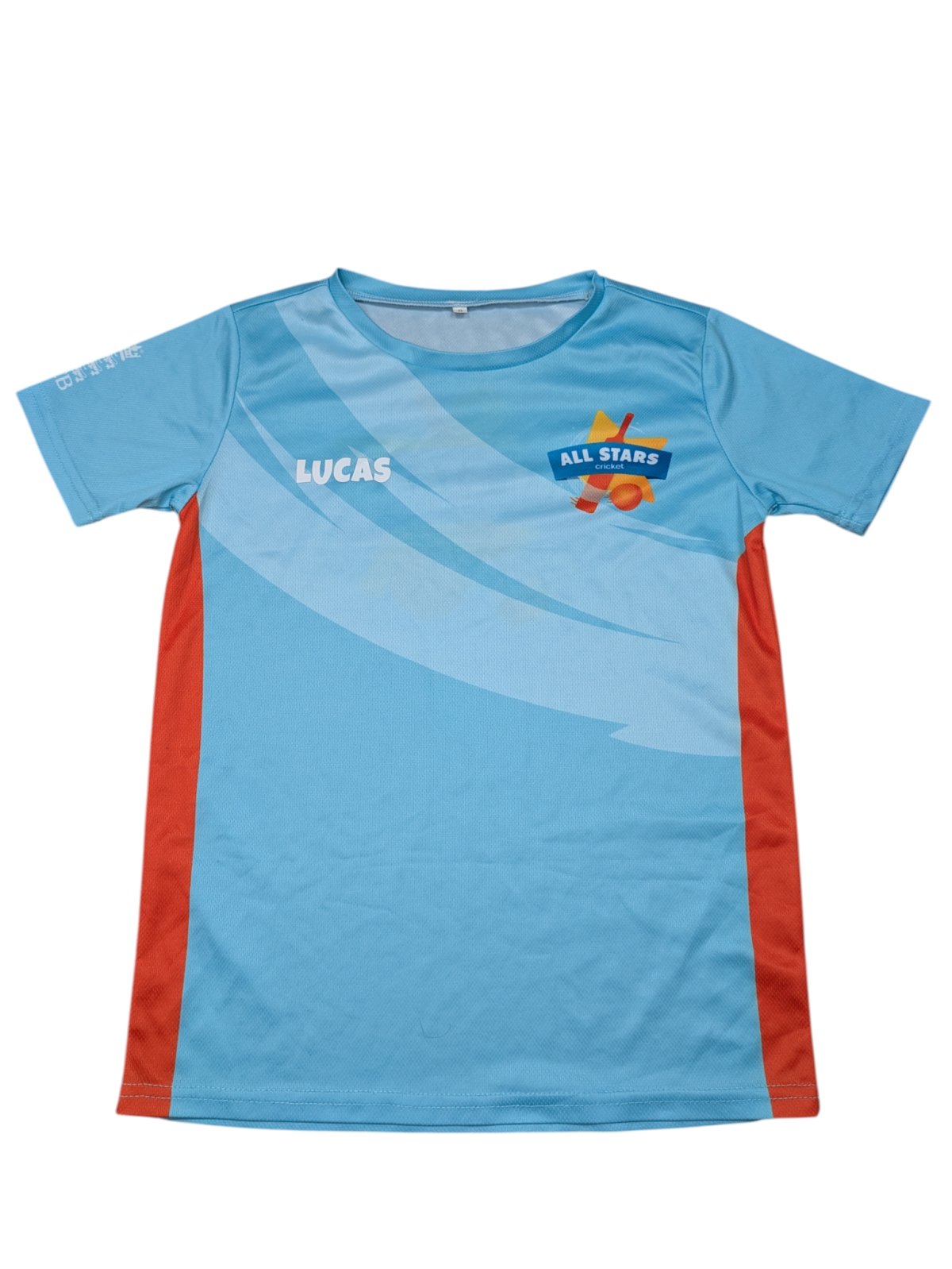 Modré sportovní triko pro kluky secondhand -