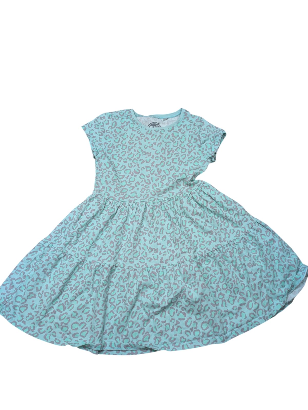 Modré šaty se vzorem pro holky secondhand Bluezoo