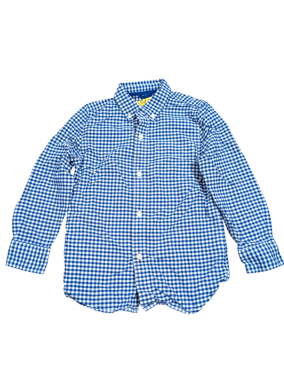 Modrá kostkovaná košile pro kluky secondhand  secondhand -