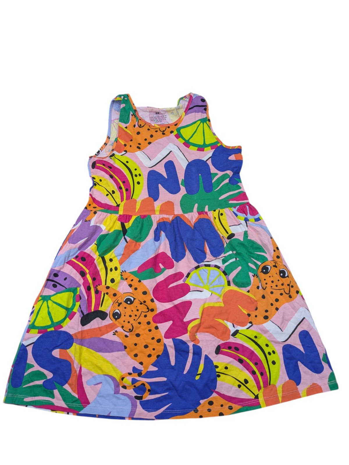 Barevné letní šaty secondhand H&M