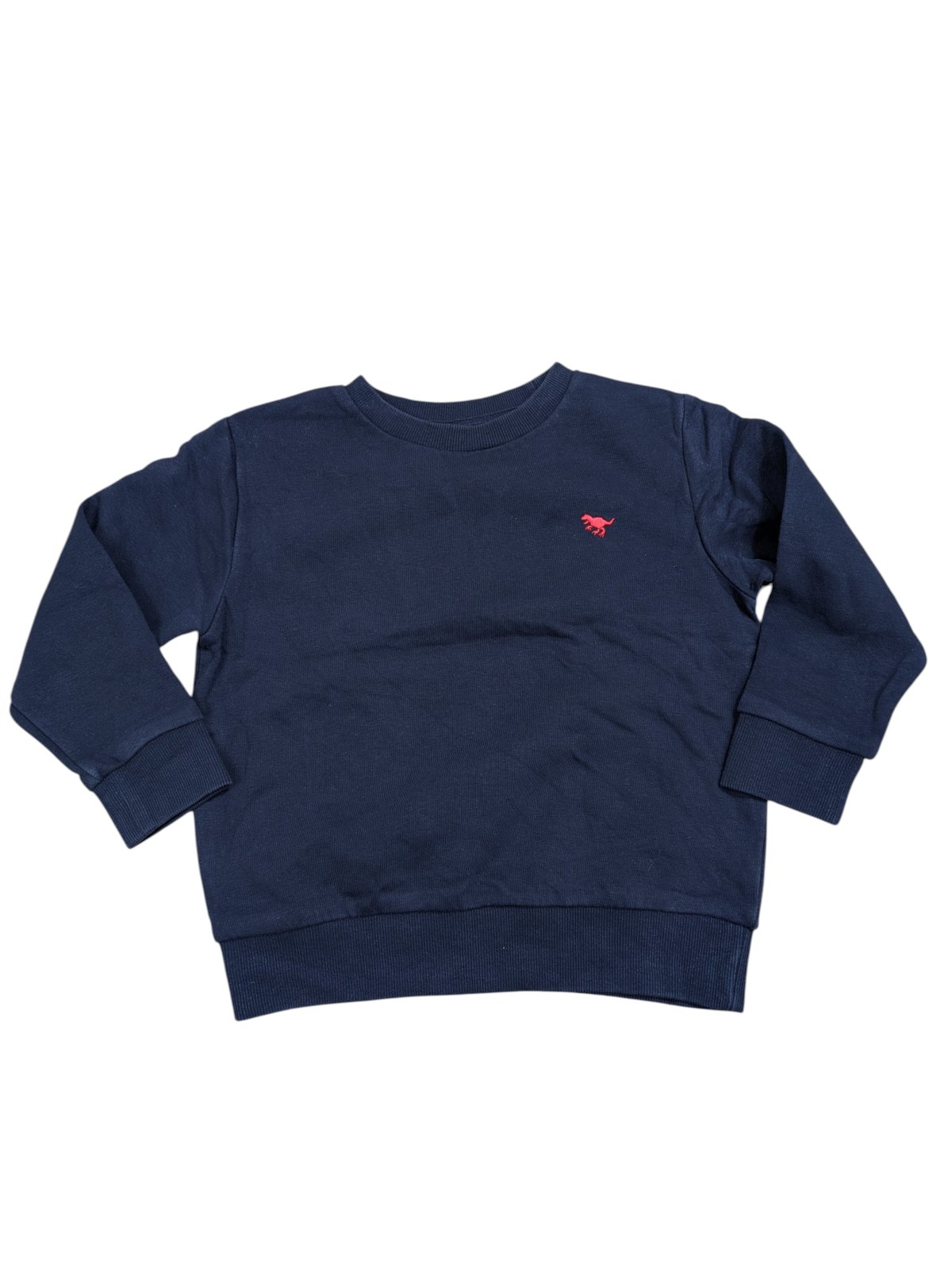 Tmavě modrá mikina pro kluky s dinosaurem secondhand  secondhand Next