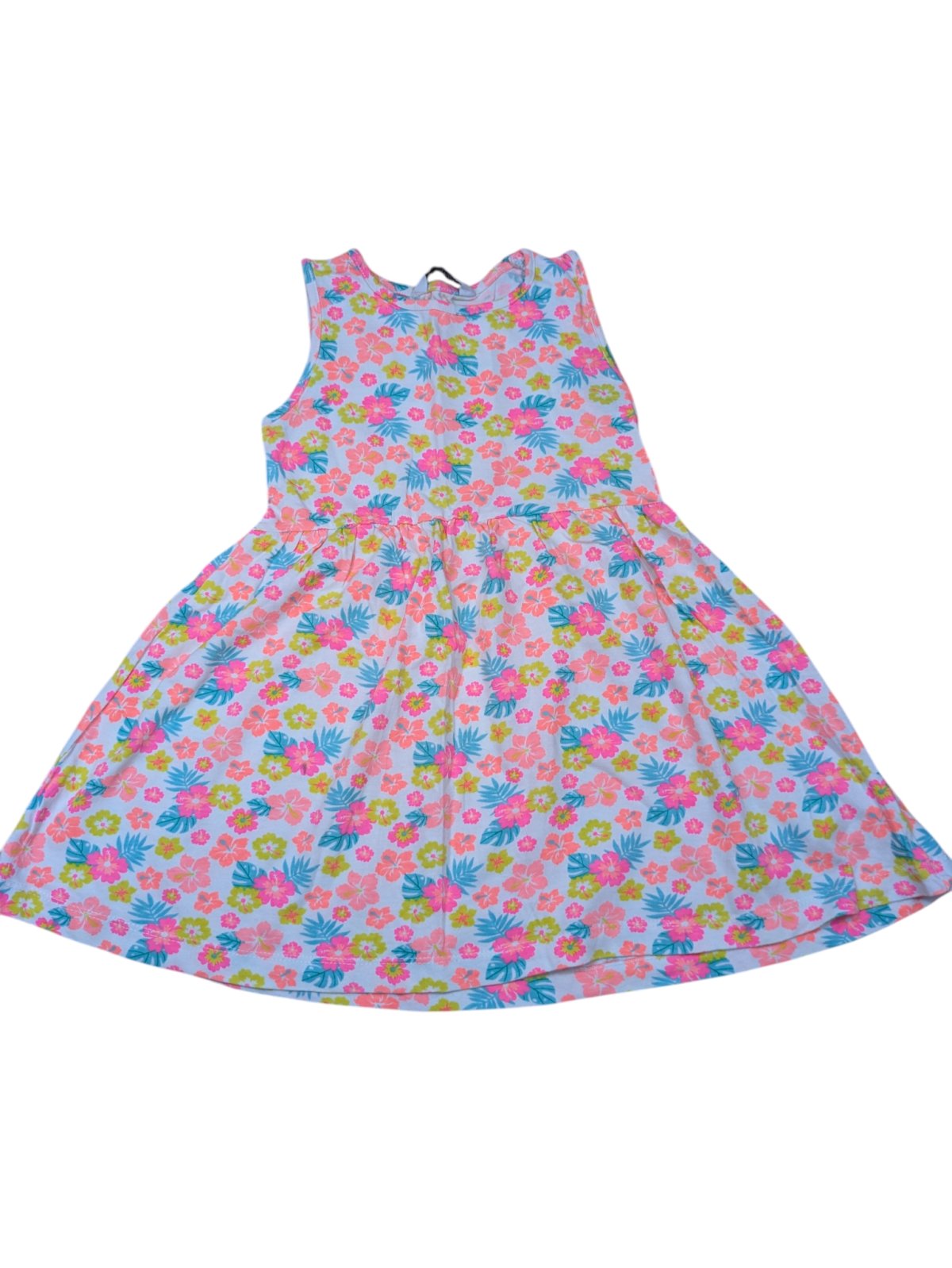 Barevné šaty s květinami secondhand Rebel-primark