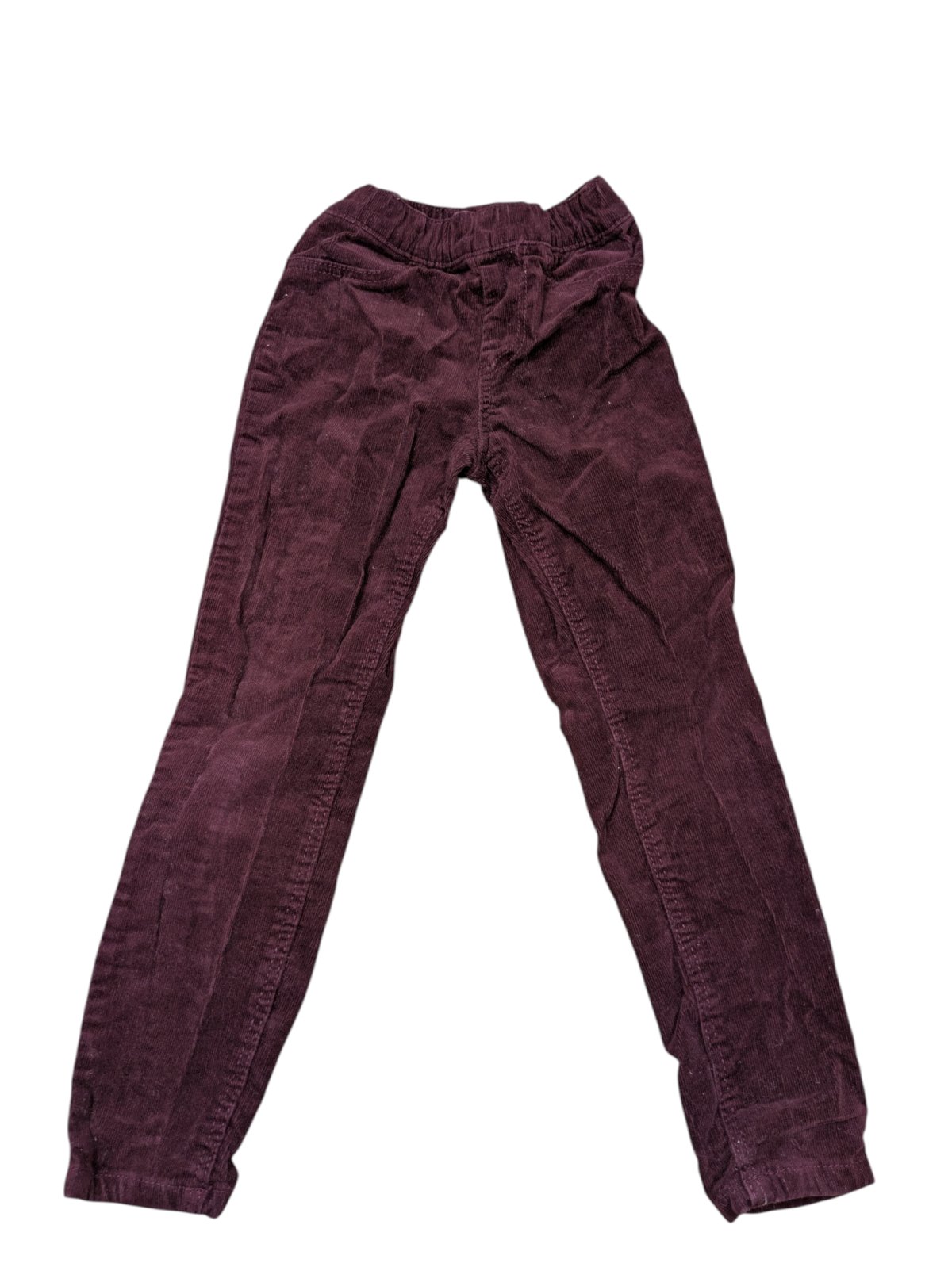 Vínové džíny secondhand H&M