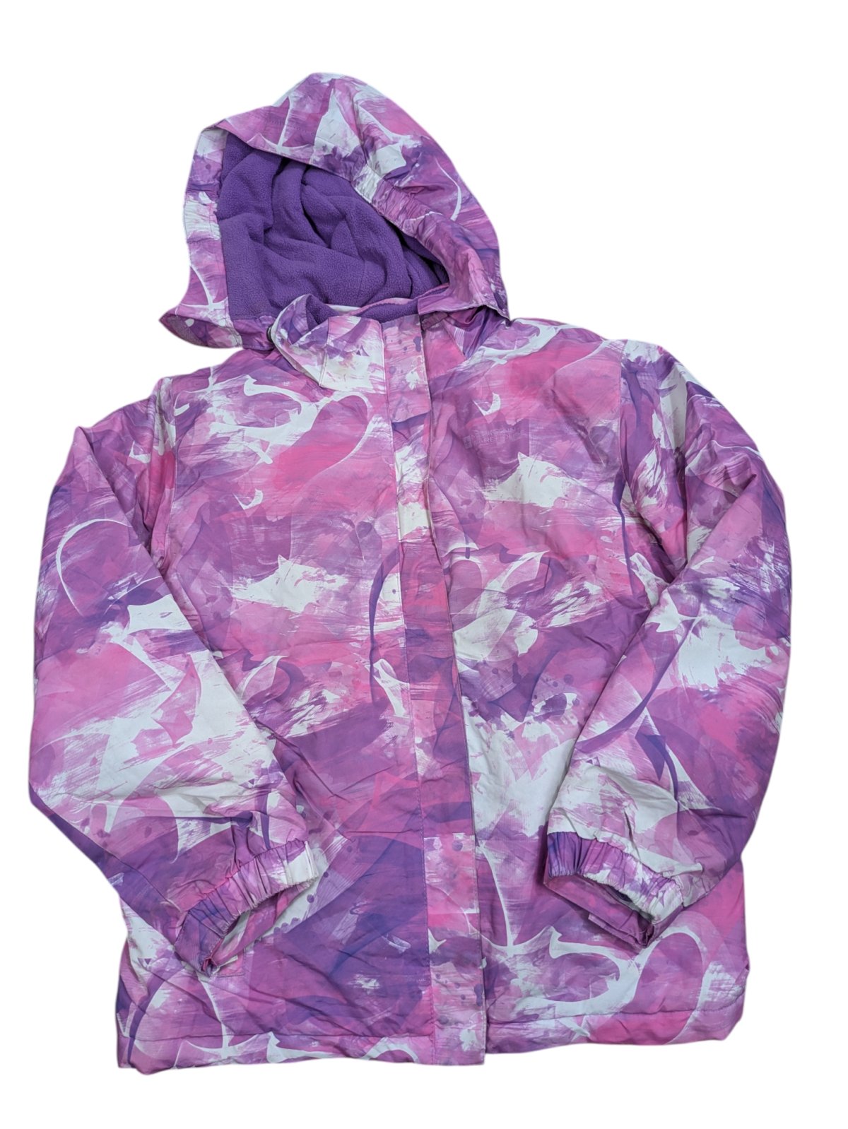 Zimní lyžařská růžová bunda pro holky secondhand Mountain Warehouse