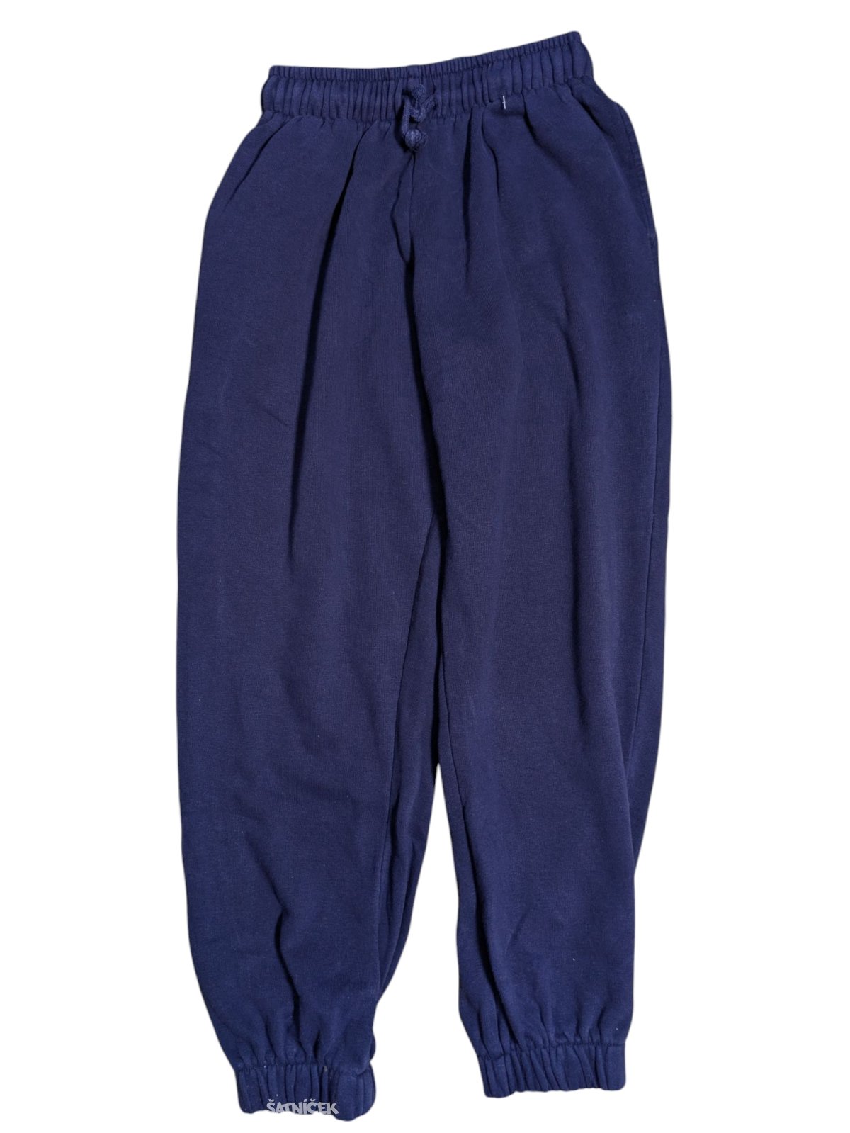 tmavě modré tepláky pro kluky secondhand george