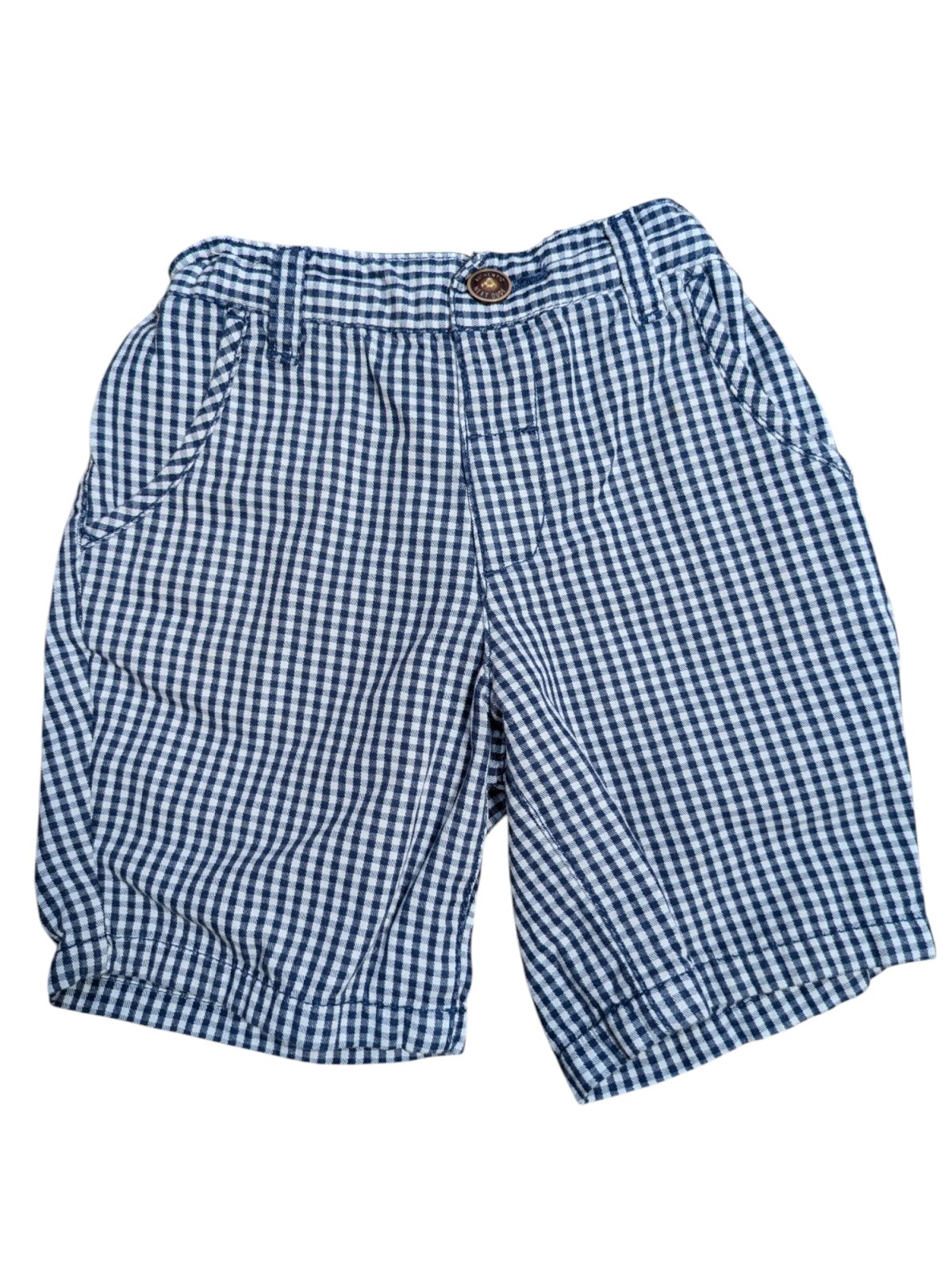 kostkované kraťasy pro kluky secondhand next