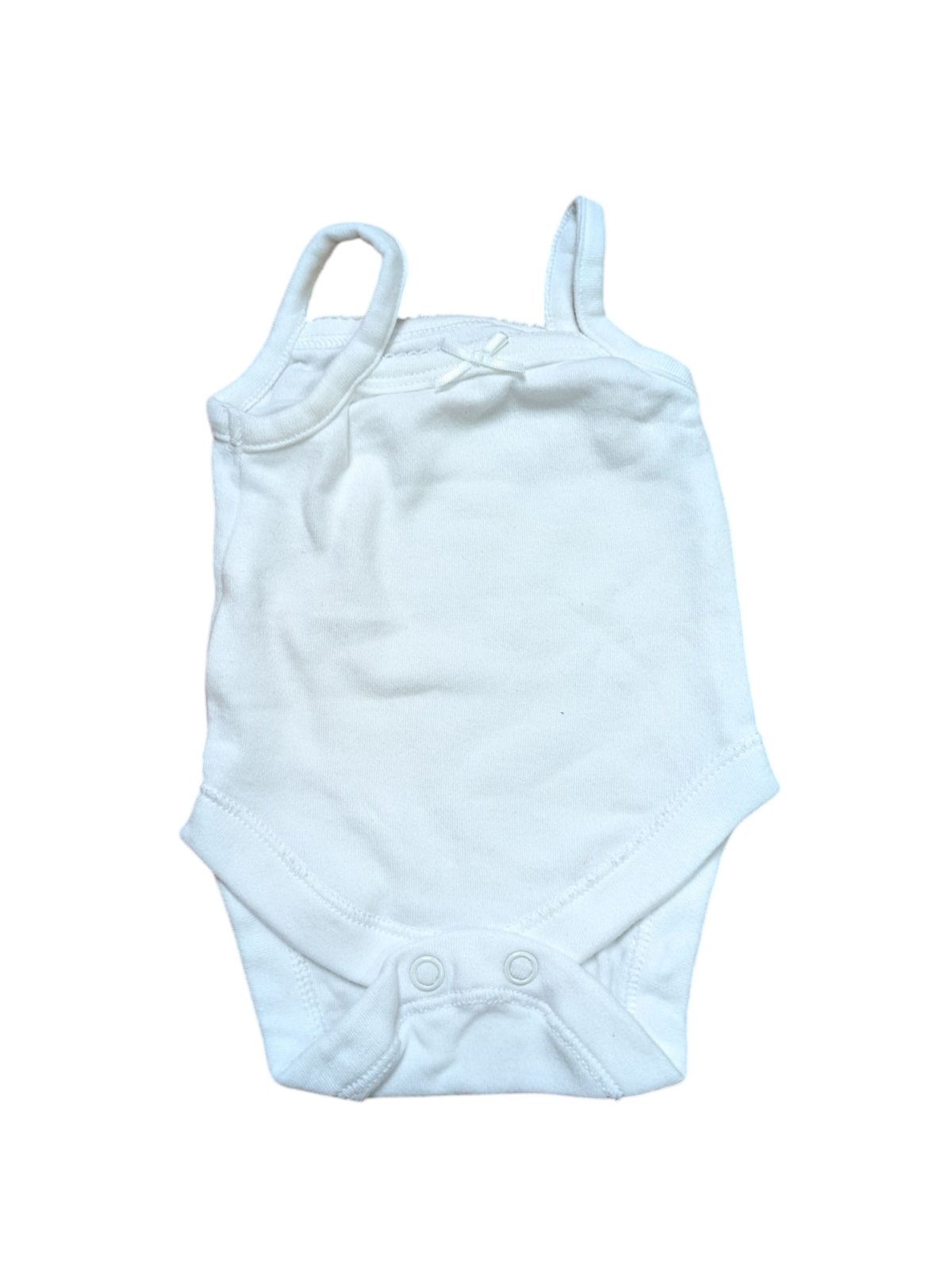 bílé body s mašličkou pro holky secondhand primark