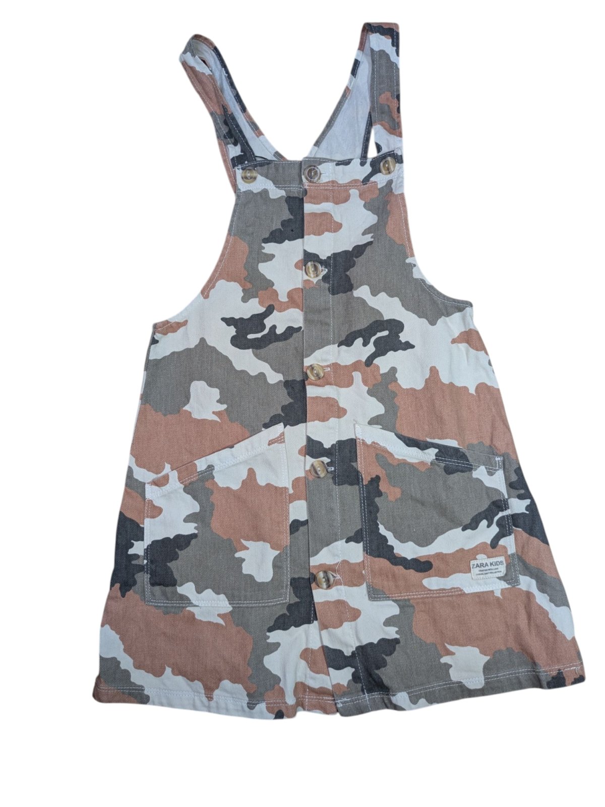 Maskáčová šatovka pro holky secondhand Zara