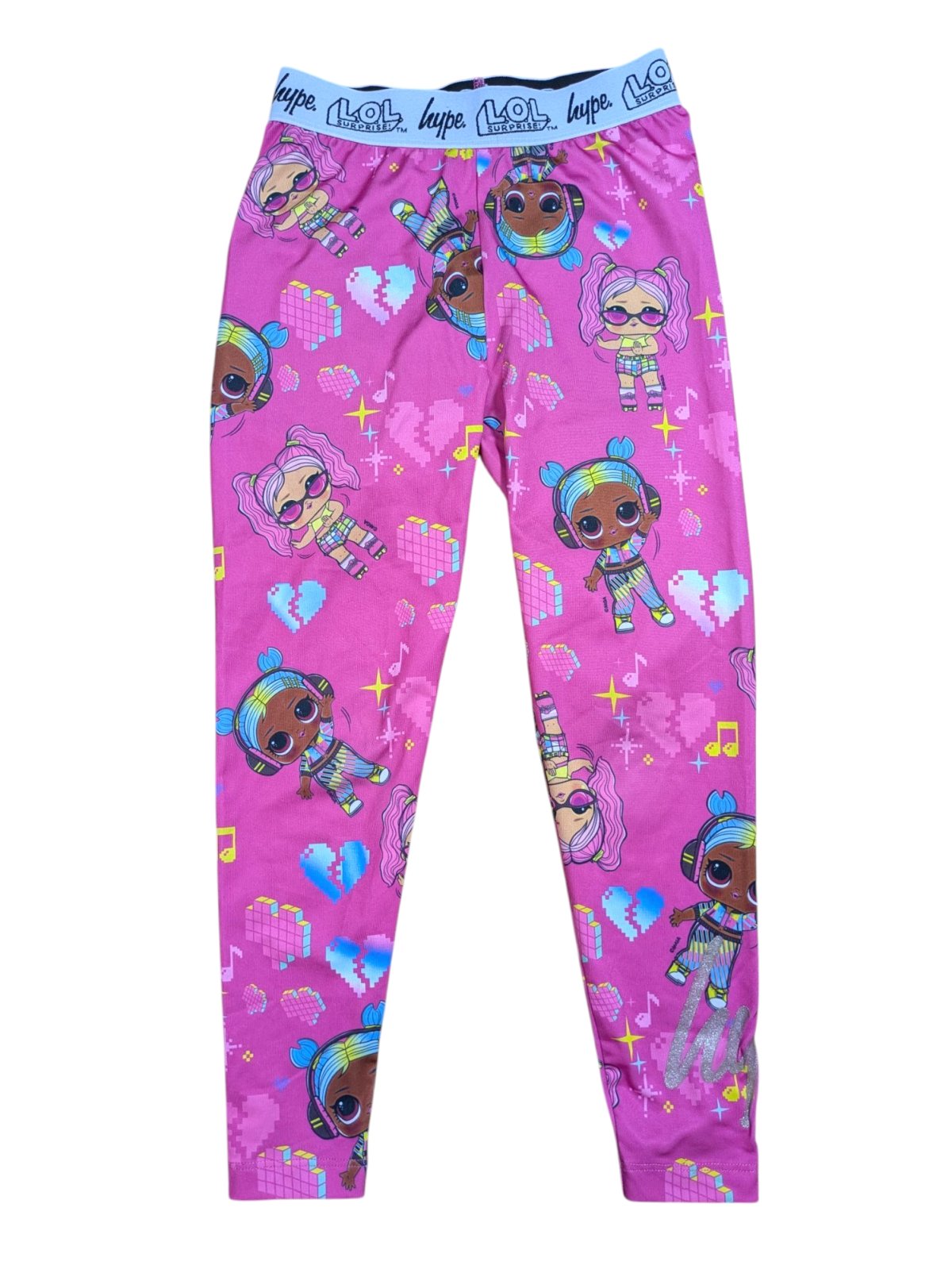 růžové legíny pro holky secondhand Hype