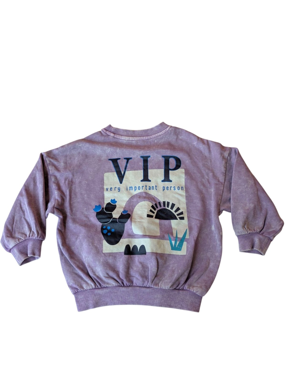 fialová mikina pro holky secondhand george